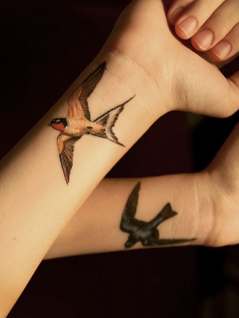 Tatuaje Golondrinas