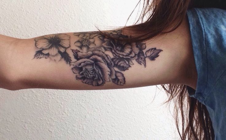 Flores - Tatuajes para Mujeres