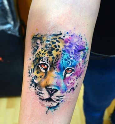 Tigre En Acuarelas By Javi Wolf Tatuajes Para Mujeres