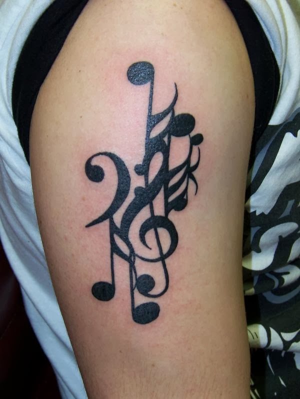 Notas Musicales Tatuajes Para Mujeres