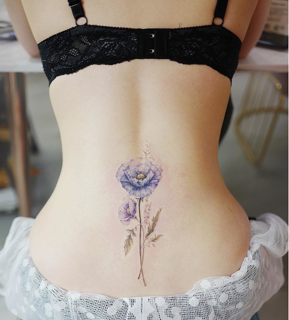 Tatuaje: Flores por Banul 타투이스트 바늘 - Tatuajes para Mujeres