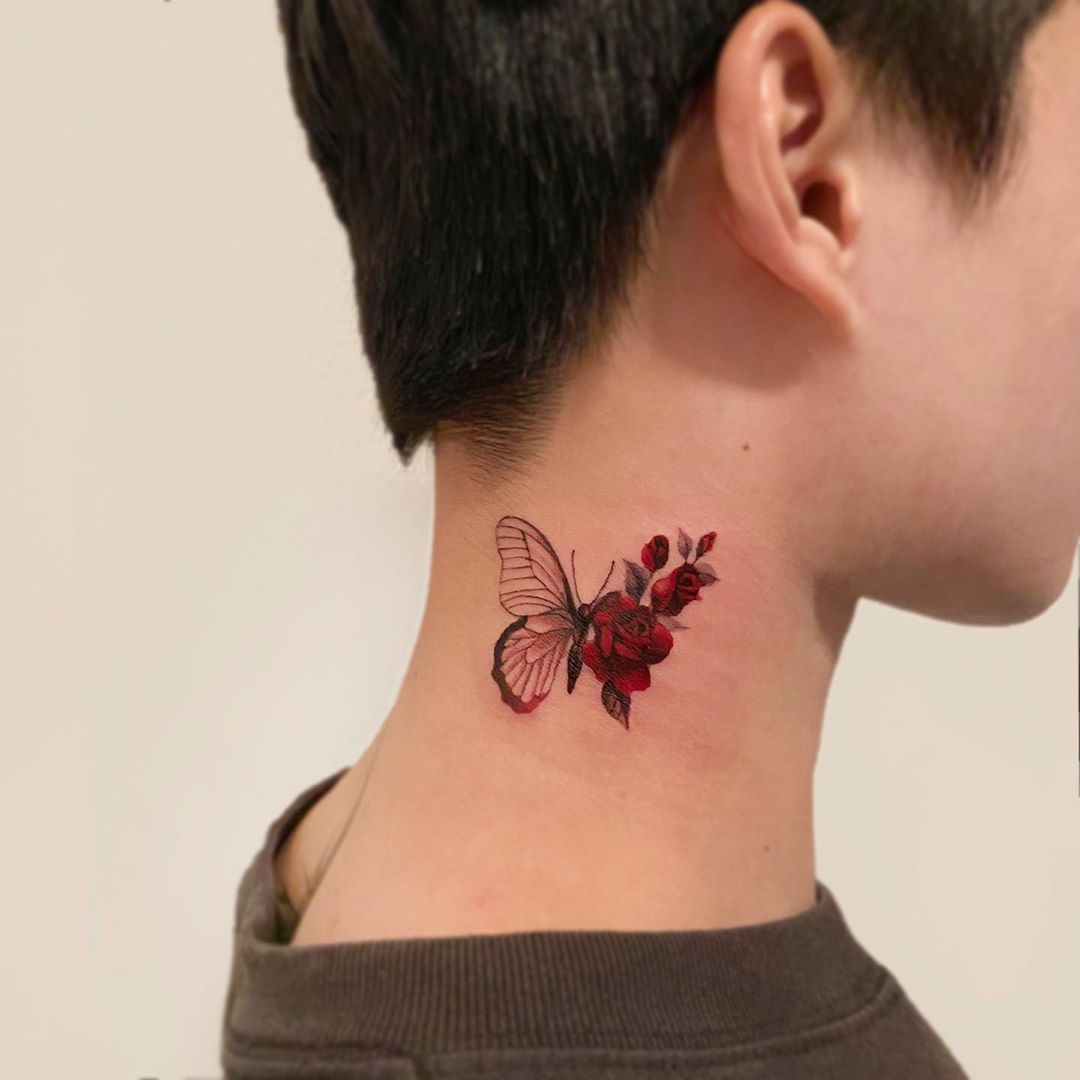 Tatuaje: Metamorfosis de una mariposa por Dahong Muse - Tatuajes para  Mujeres